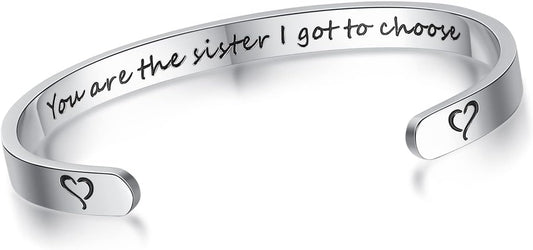 SAM & LORI Personal Bracelets for Teens/Women-Inspirational Jewelry Gifts (Various Designs) for Daughter/Sister/Mom/Friends-Adjustable Bracelet in a Pretty Gift Box