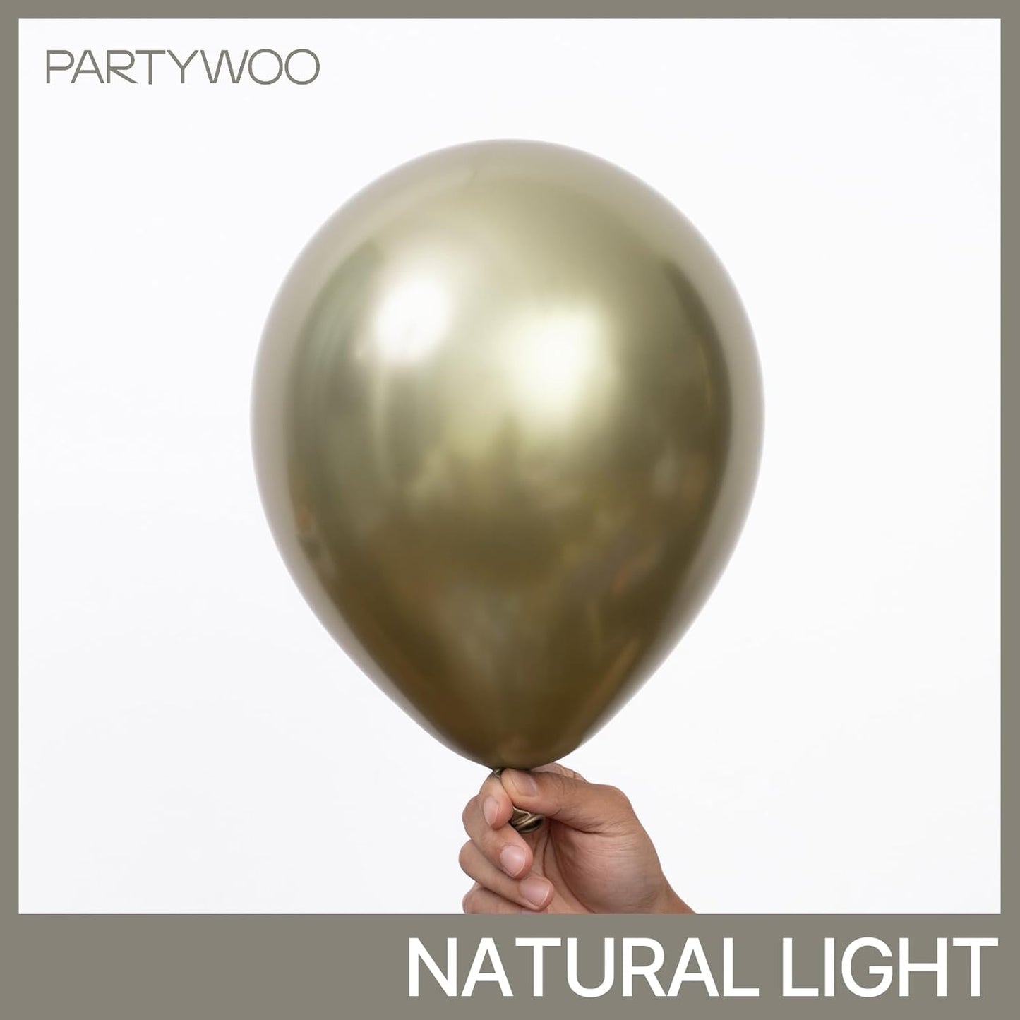 PartyWoo Metallic Camo Dark Forest Hunter Green Balloons 50 pcs 12 Inch Green Balloons for Graduation Wedding Birthday Boho Neutral Color Party Decorations Green-G126