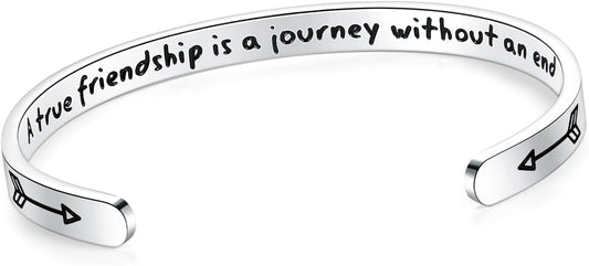 SAM & LORI Personal Bracelets for Teens/Women-Inspirational Jewelry Gifts (Various Designs) for Daughter/Sister/Mom/Friends-Adjustable Bracelet in a Pretty Gift Box