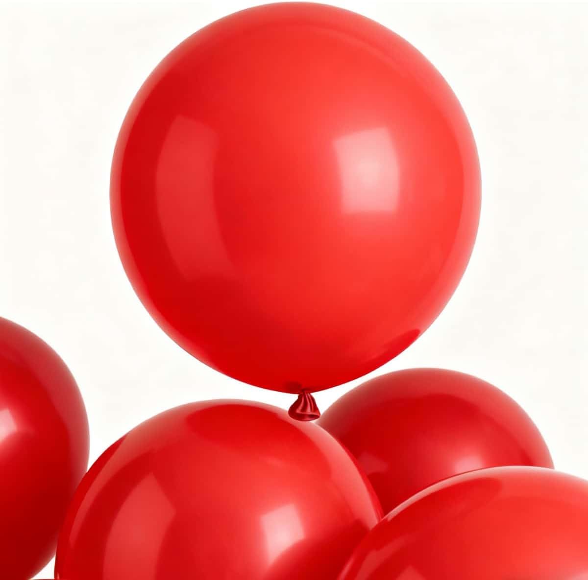 30 Pack Red Balloons 36 Inch Red Latex Party Large Balloon Bulk for Various Party Events Decorations