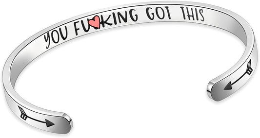 SAM & LORI Personal Bracelets for Teens/Women-Inspirational Jewelry Gifts (Various Designs) for Daughter/Sister/Mom/Friends-Adjustable Bracelet in a Pretty Gift Box