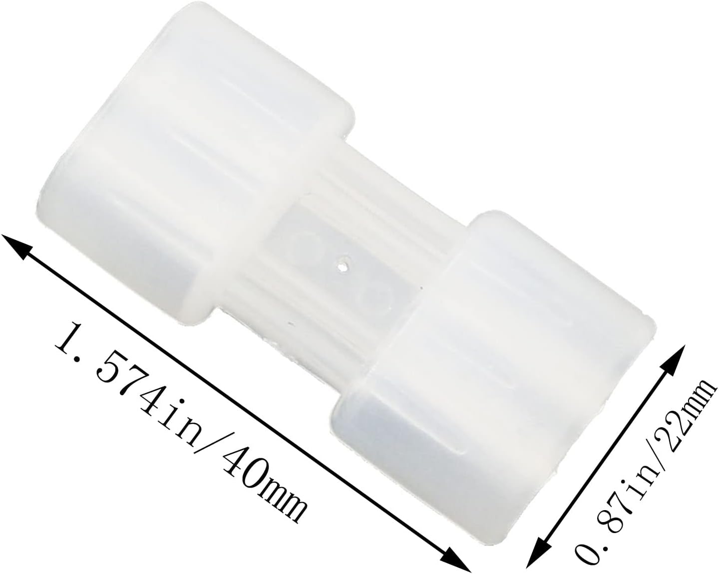 40PCS Three-Hole Triple Wide Glow Bracelets Connectors