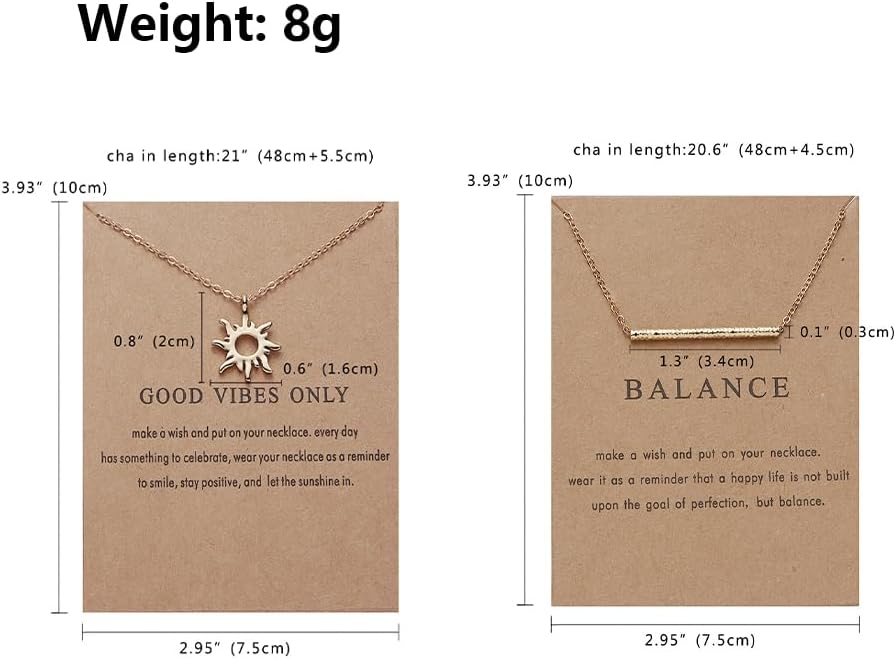Rrdaily Stylish 9Pcs Gold Plated Necklace Set for Women,Simple Wings Butterfly Pendant Collarbone Necklace,Striking Friendship Birthday Festival Jewelry Gifts