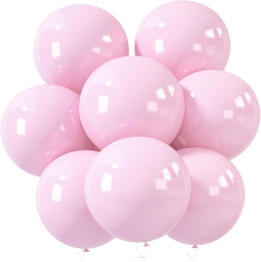 LovesTown 15PCS Pink Party Balloons, 18inch Latex Balloons Garland Arch Kit for Wedding Engagement Graduation Anniversary Party Decor