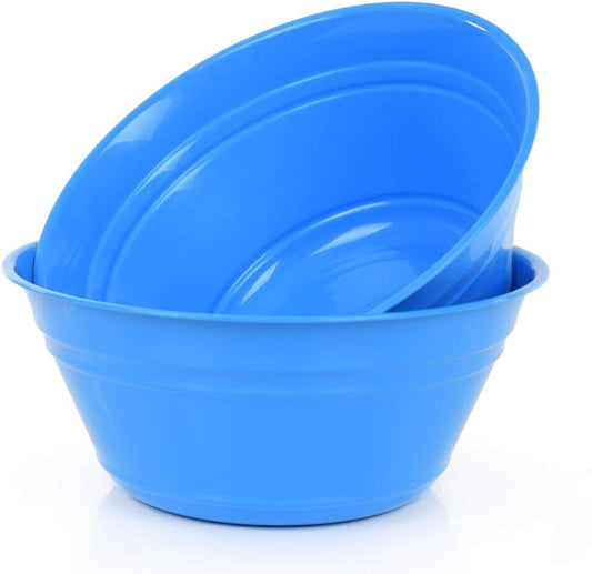 Mintra Home Snack Bowls (Large 2pk (4L), Blue)