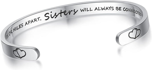 SAM & LORI Personal Bracelets for Teens/Women-Inspirational Jewelry Gifts (Various Designs) for Daughter/Sister/Mom/Friends-Adjustable Bracelet in a Pretty Gift Box