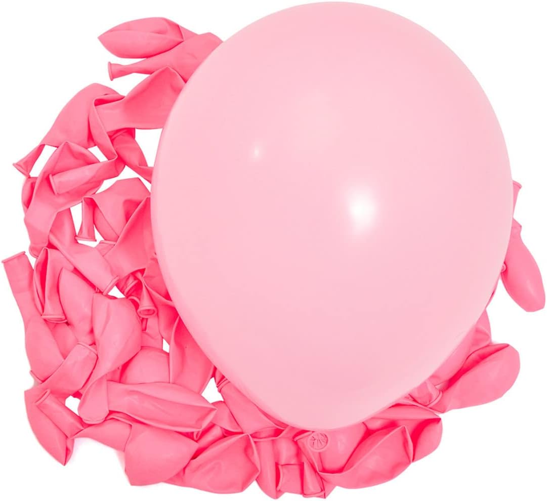 300 Pack Light Pink Balloons 12 inch Pink Latex Party Balloon Bulk for Various Party Events Decorations