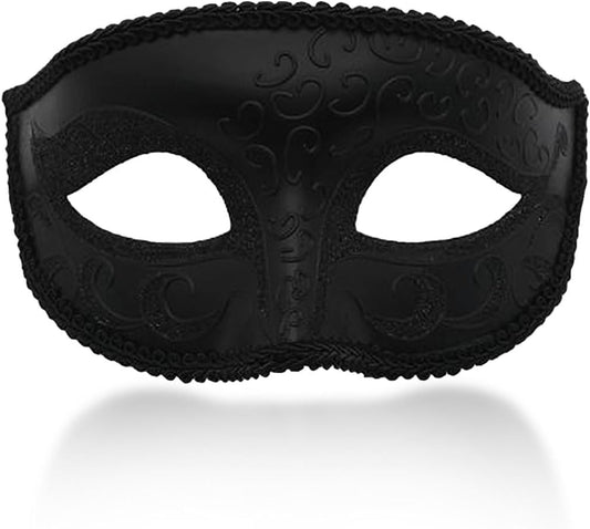 Masquerade Mask for Men Couple Venetian Mask for Halloween Mardi Gras Costume Party Prom Ball
