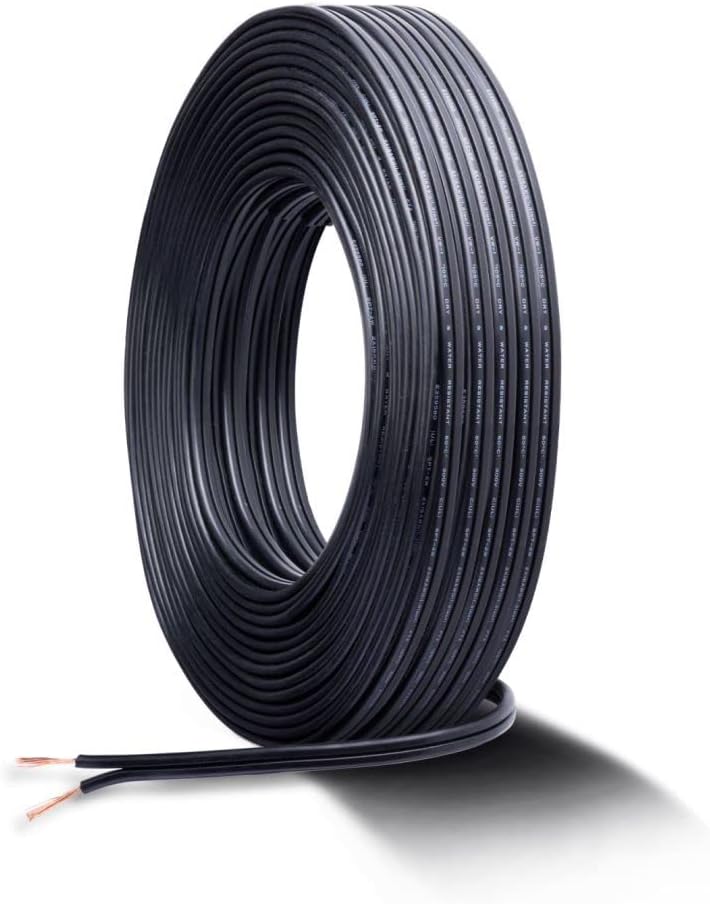 Gardenreet Brass Landscape Lighting Kit (4 Pack LED Spotlights) with 75W Low Voltage Transformer and Mechanical Timer and 100 Feet Cable and 20 Pack Wire Connectors for Outdoor Garden Patio