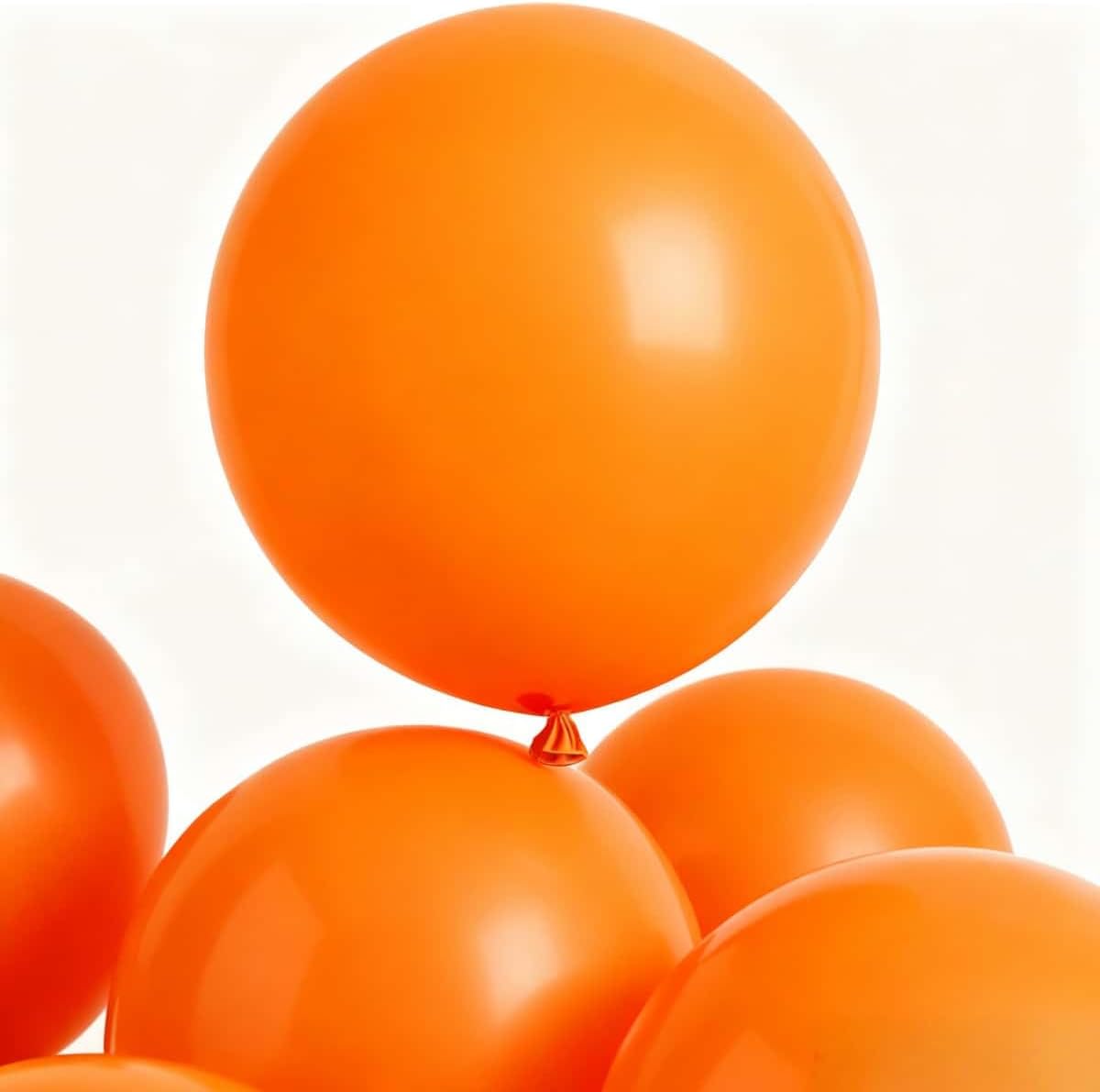 30 Pcs Orange Balloons 36 Inch Orange Latex Large Balloons - Various Party Decorations