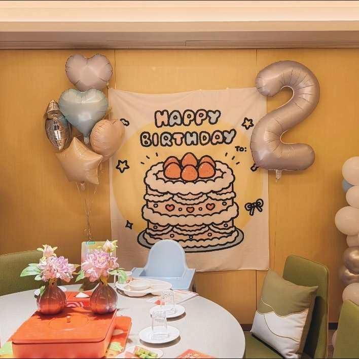 Lilac Number 5 Balloon 40 Inch, 5th Birthday Party Decorations for Children, Giant 5 Foil Balloon for Party Supplies