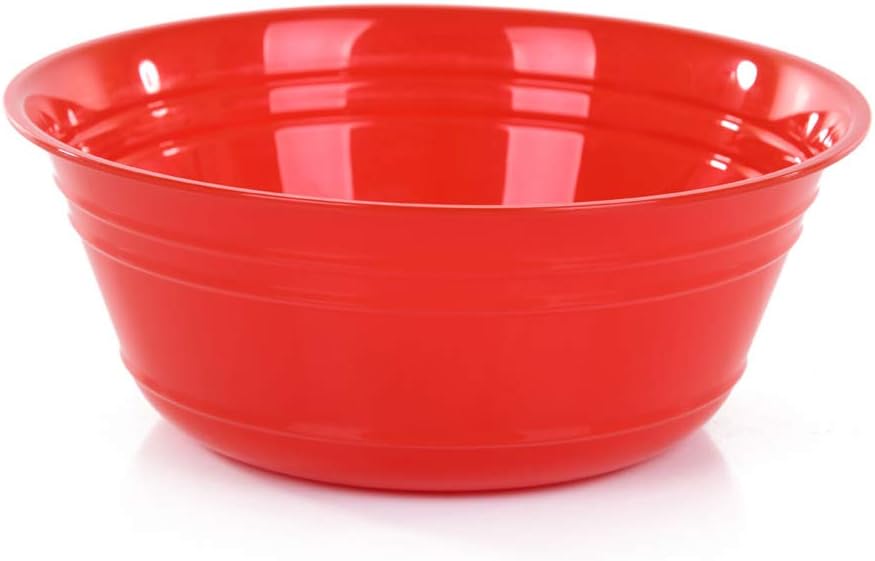Mintra Home Snack Bowls (Medium 6pk (1.8L), Red)