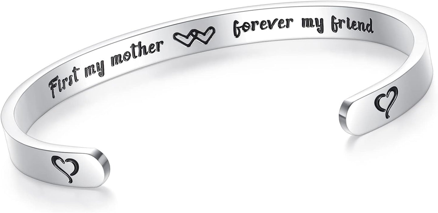 SAM & LORI Personal Bracelets for Teens/Women-Inspirational Jewelry Gifts (Various Designs) for Daughter/Sister/Mom/Friends-Adjustable Bracelet in a Pretty Gift Box