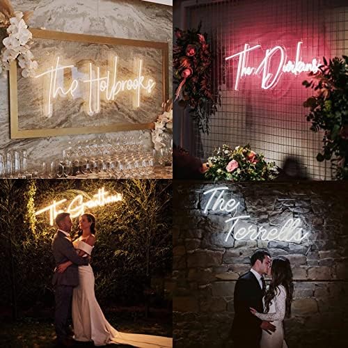 Custom Neon Signs for Bedroom Wall Decor Customizable Led Name Large Pink Personalized Neon Light Birthday Favors Home Wall Night Light Wall Gifts Christmas
