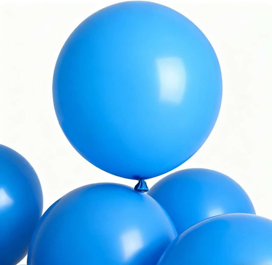 30 Pack Blue Balloons 36 Inch Blue Latex Large Balloons for Party Decorations and Events