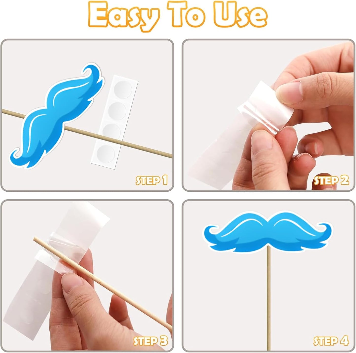 80s Photo Booth Props, Tumwisk 30PCS 80s Party Decorations, Back to 1980s Birthday Photo Booth Props，Funny Selfie Props for Hippie Rock and Hip Hop Retro Theme Party Supplies Favors