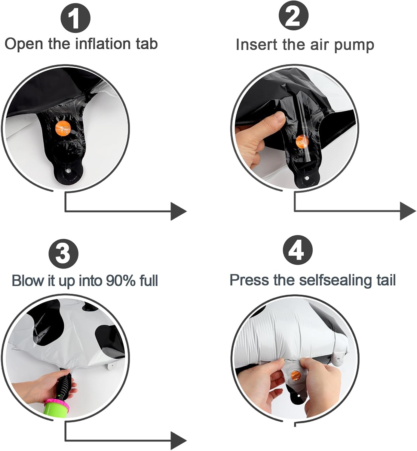 Cow Print 9 Balloon, Number Balloon 40 Inch, Cow theme Party Decorations, Giant Birthday Decorations for 9th 19th 29th 90th, Number 9 Balloon