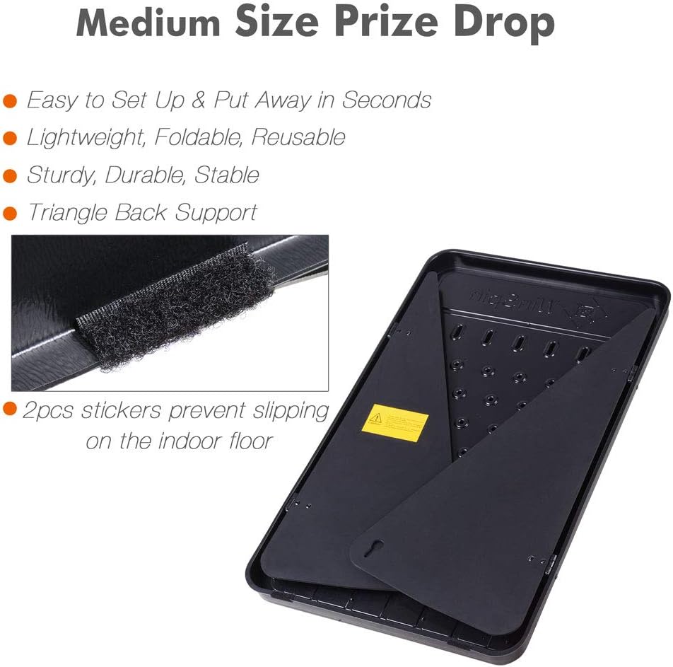 WinSpin 24" Spinning Color Prize Wheel with 30"x19" Prize Drop Board Game Party Trade Show