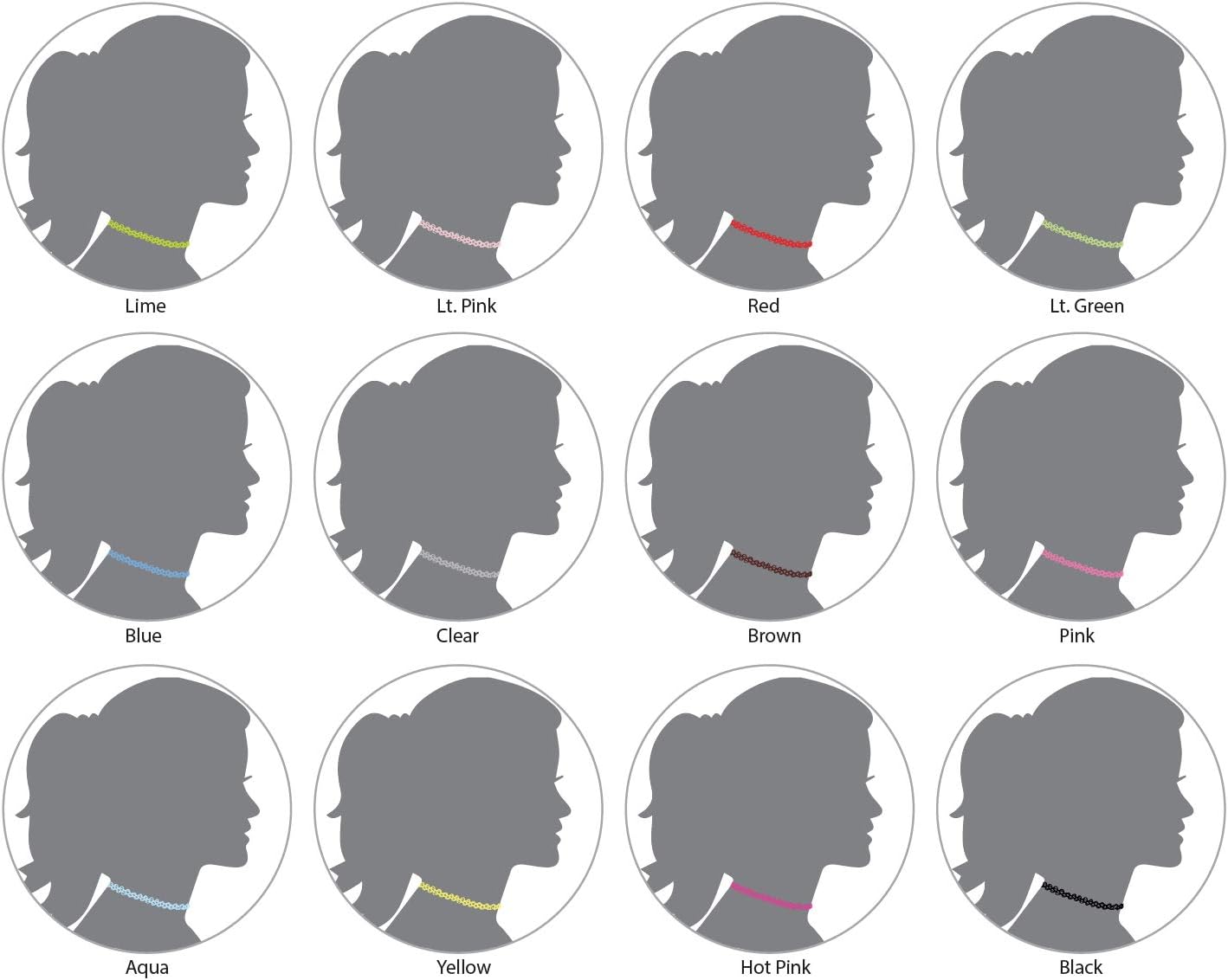 BodyJ4You 24PC Tattoo Choker Necklace - 90s Choker Necklaces Y2K Fashion Trendy Vintage - Daisy Flower Charm Colorful Rainbow Black Goth Pendant - Stretchy Elastic Necklace Summer Gift Set