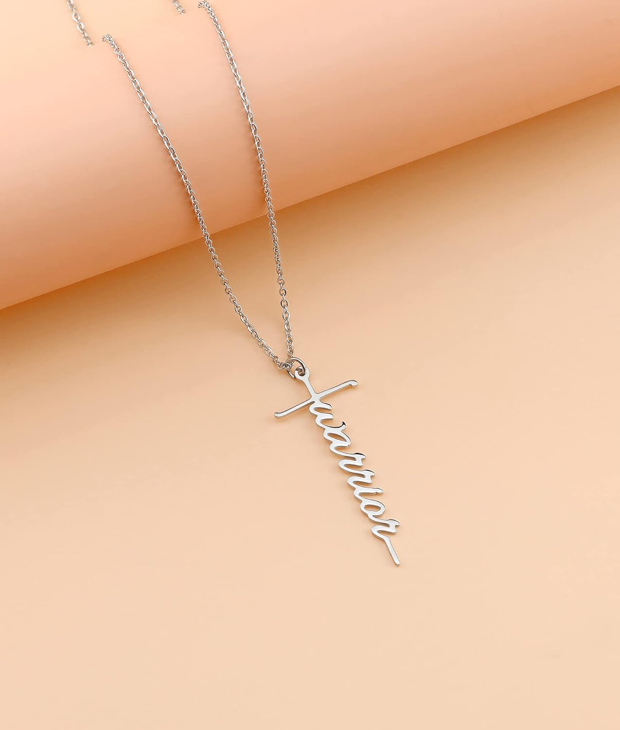 Lcherry Faith Cross Pendant Necklace for Women Religious Christian Jewelry Mother's Day Gifts for Women