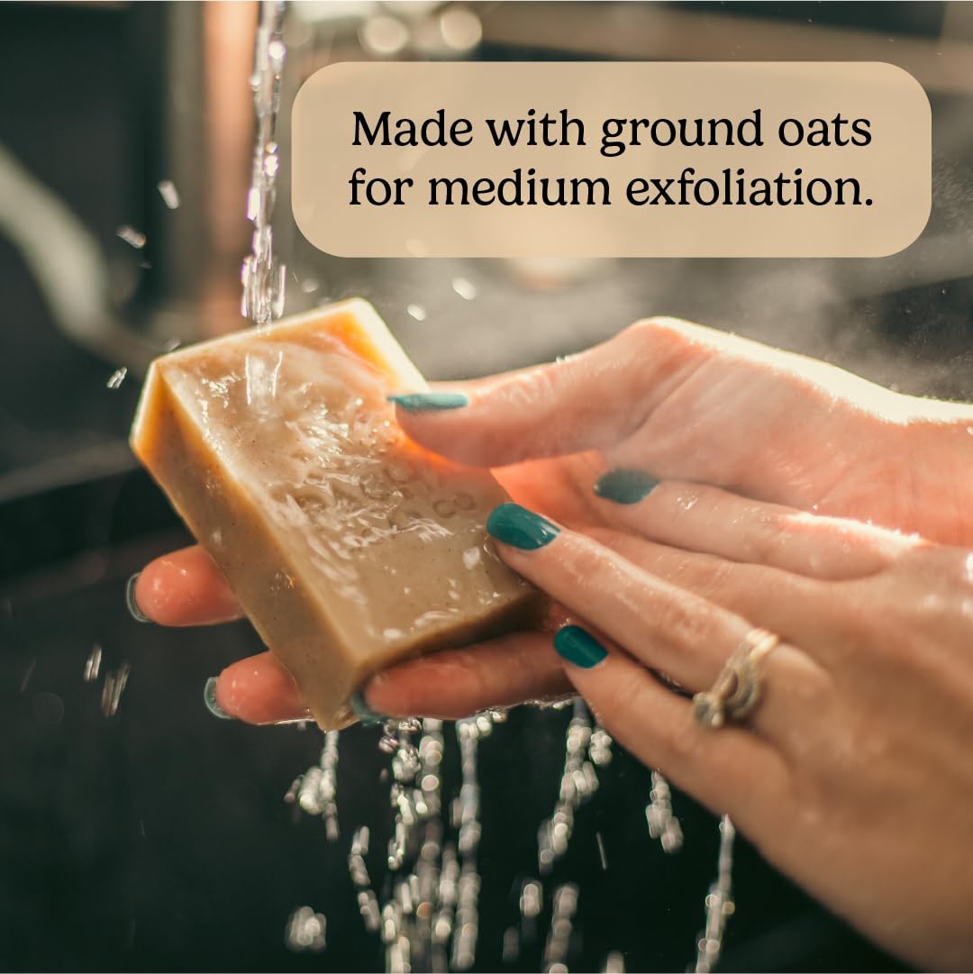 Pacha Soap Co. Bar Soap, Earthy Clean Bundle, 3-Pack (4 oz ea) - Coconut Lemon, Dirty Hippie, and Charcoal - Premium, Handcrafted, Hydrating, Natural Face Wash, Hand Cleanser, Soothing Essential Oils