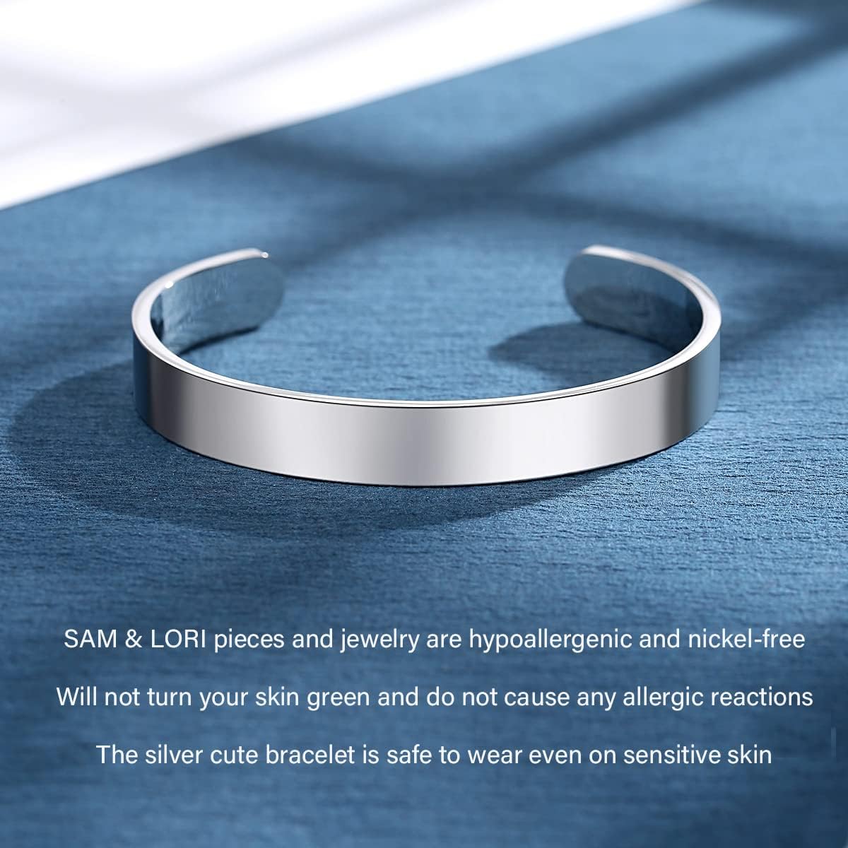SAM & LORI Personal Bracelets for Teens/Women-Inspirational Jewelry Gifts (Various Designs) for Daughter/Sister/Mom/Friends-Adjustable Bracelet in a Pretty Gift Box