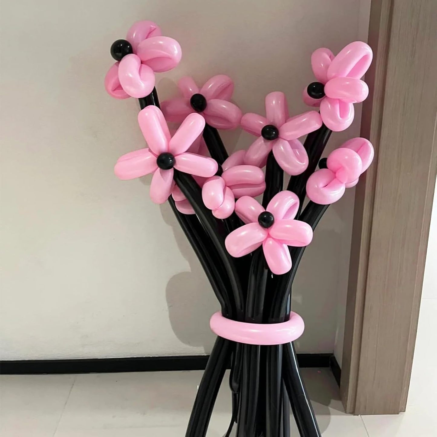 260 Long Balloons 100 Pack Pastel Pink Twisting Animal Balloons Thickening Latex Modeling Long Magic Balloons for Animal Model Weddings Birthdays Festival Party Decorations