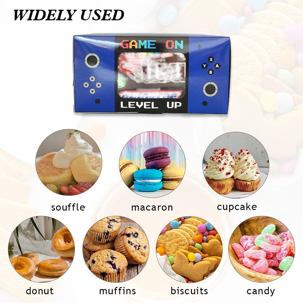 Shescrzionu Video Game Party Favors Boxes 12 PCS-Perfect Party Favor Boxes with Window,Game On Birthday Decorations Video Game Birthday Decorations,Game Bags,Video Game Gifts Aa06