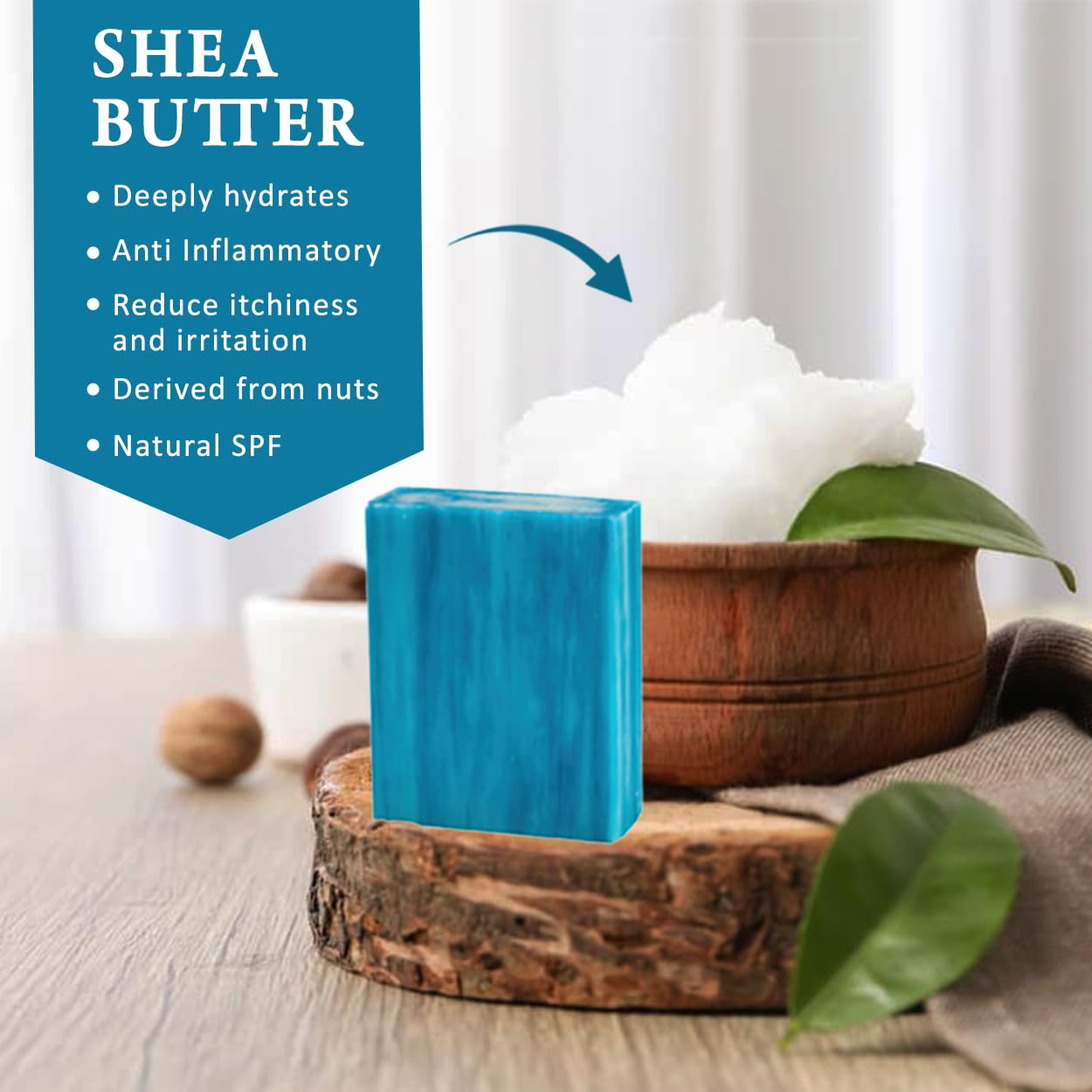 Ocean Breeze Scented Natural Soap Bars (12 Bars), 3.5oz Moisturizing French Triple Milled Soap Bars Enriched with Shea Butter - Pure Plant Oil Bath & Body Bars