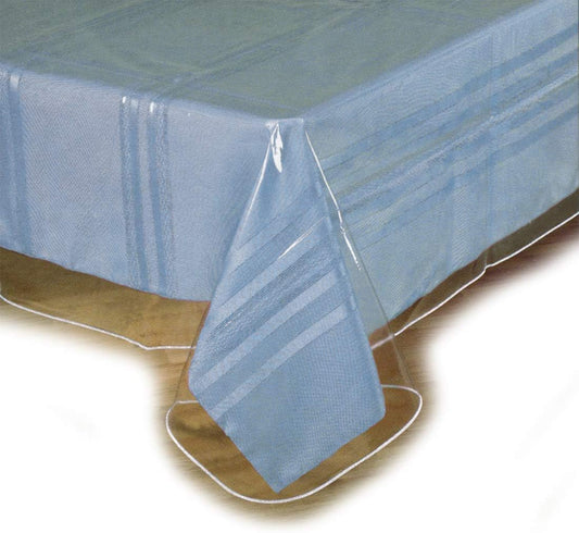 SOFINNI Clear Plastic Tablecloth Protector, Table Cloth Vinyl (60" x 108)