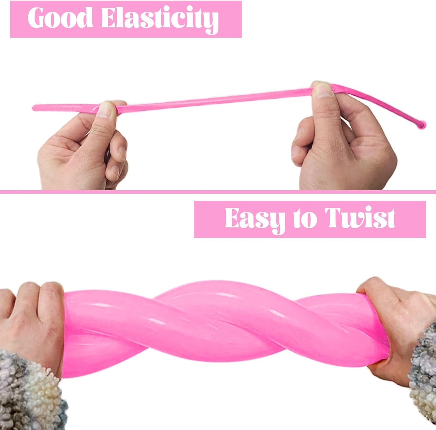 Pink 260 long Balloons 100 Pack Matte Pink Modeling Long Magic Balloons Thickening Latex Twisting DIY Animal Balloon for Birthday Wedding Christmas Festival Party Decoration