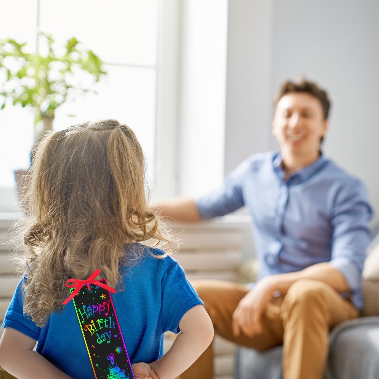 ZMLM Scratch Paper Art Bookmarks Kids: 36 Set Magic Rainbow DIY Art Craft Paper Bookmark Gift Tag Party Favor Goodie Bags Stuffers Pack Activity Bulk Making Kit for Boys Girls Birthday Game Classroom