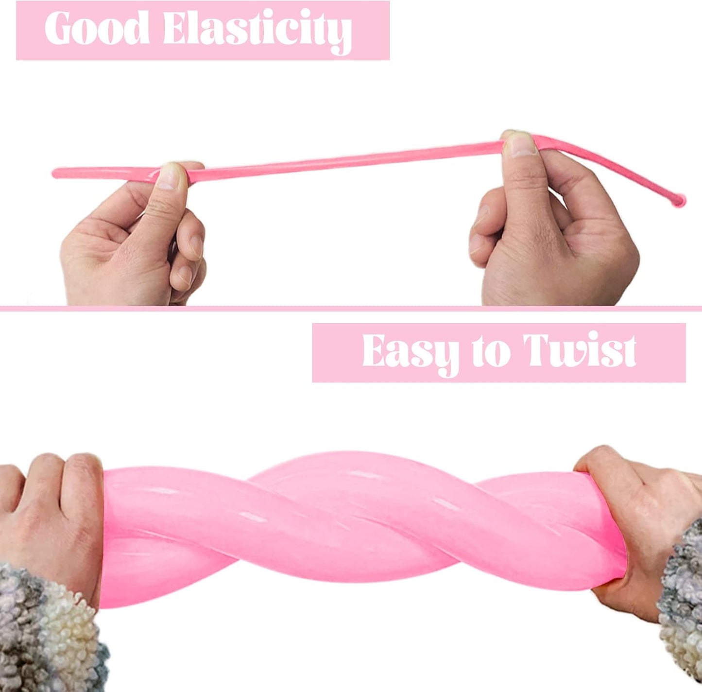 260 Long Balloons 100 Pack Pastel Pink Twisting Animal Balloons Thickening Latex Modeling Long Magic Balloons for Animal Model Weddings Birthdays Festival Party Decorations