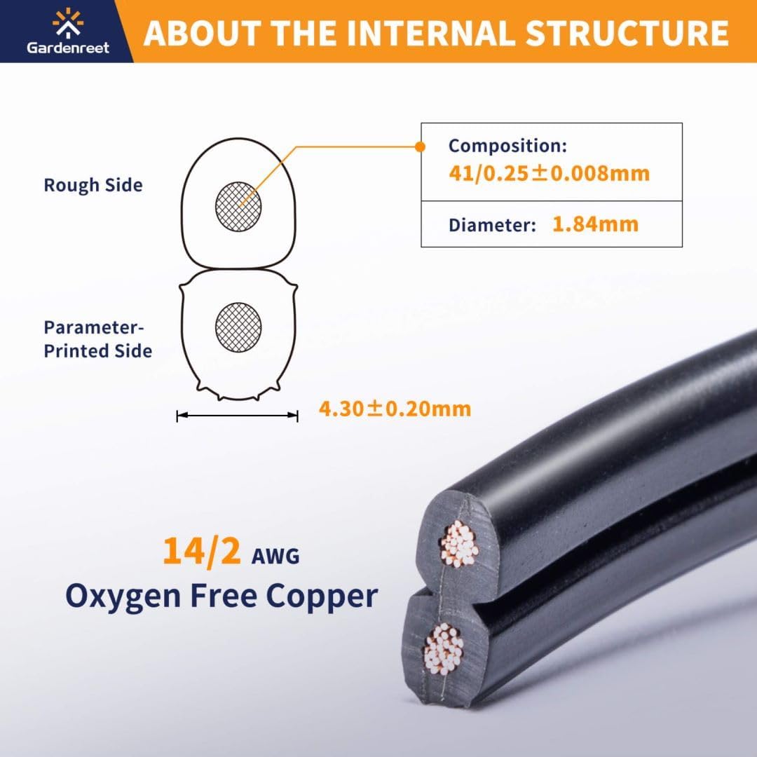 Gardenreet Black Brass Low Voltage Landscape Spotlights(6-Pack) Kit 12V LED with Low Voltage Transformer 150W & Mechanical Timer & 100FT Wire & 30Pack Connectors for Outdoor House Garden Patio