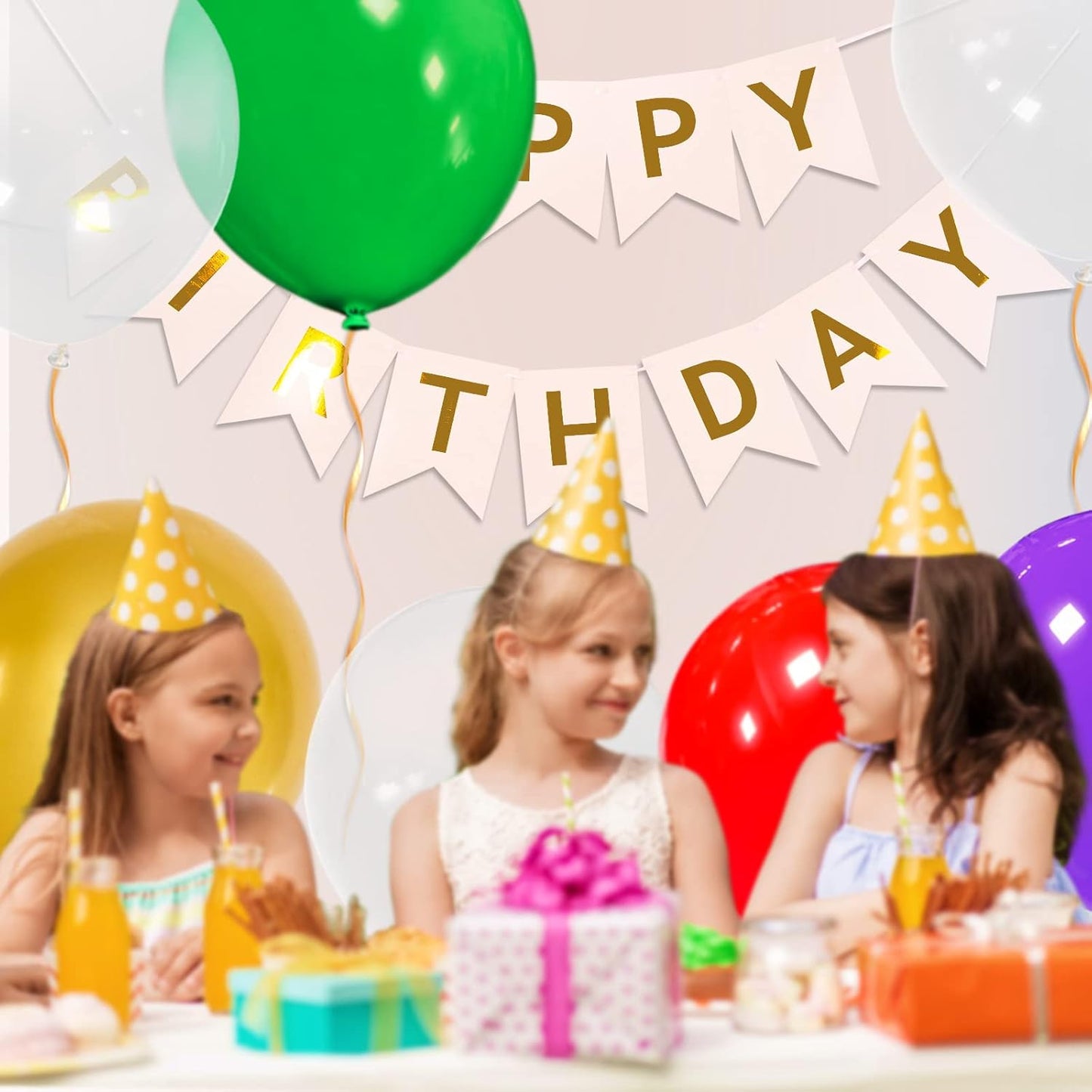 32Pcs Clear Big Balloons 18 Inch, Round Large Latex Party Balloons for Birthday Wedding Decorations. (clear)