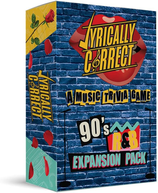 Lyrically Correct '90s R&B Expansion Pack - Music Trivia Card Game Add-On