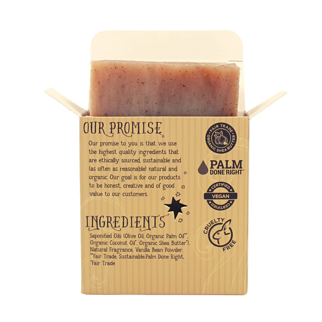 Natural Black Currant Vanilla Bar Soap - Gentle Cleansing for Sensitive Skin, Sweet and Vanilla - 3 Pack