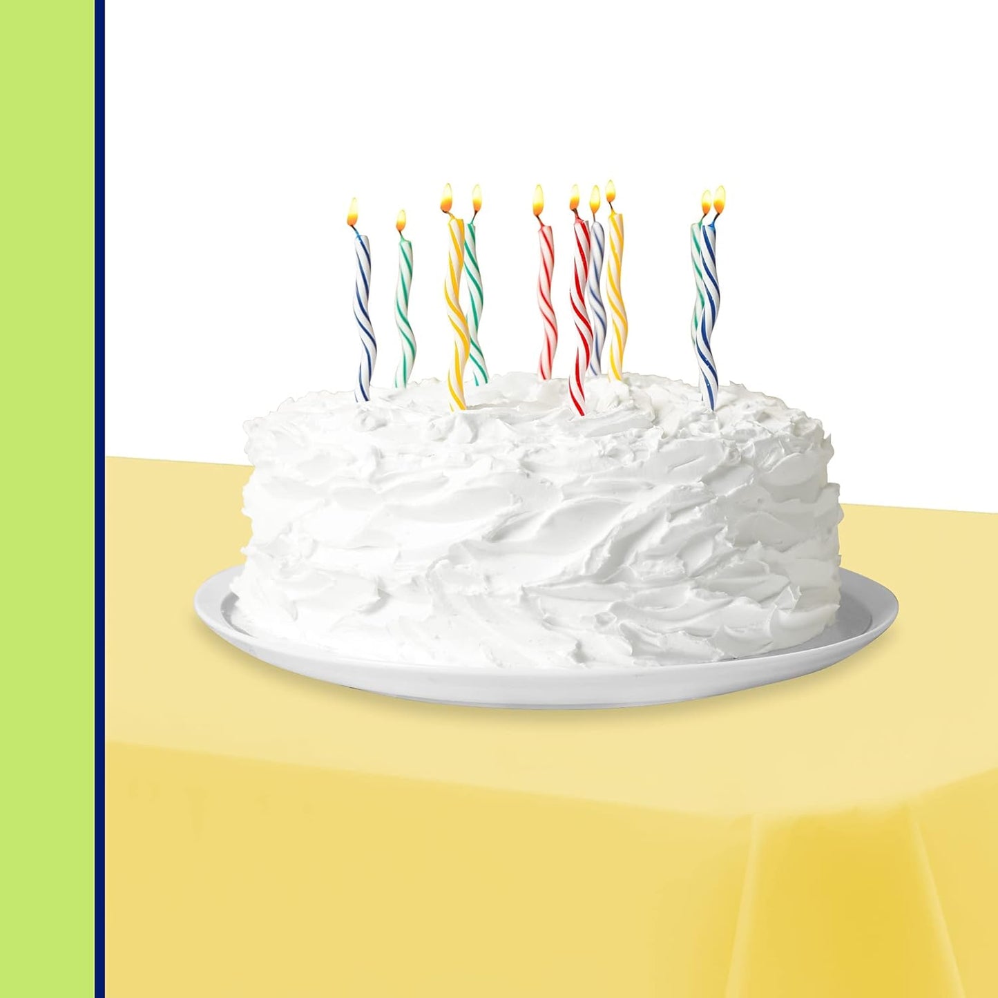 Yellow Disposable Plastic Tablecloth for Rectangle Tables (48 Pack) Premium Decorative Table Cloths for Parties, Events & Weddings, Indoors & Outdoors, 54 x 108 inches