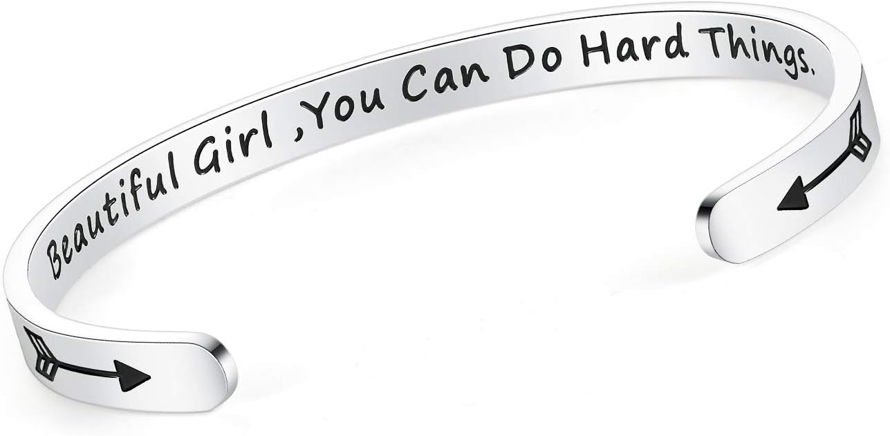 SAM & LORI Personal Bracelets for Teens/Women-Inspirational Jewelry Gifts (Various Designs) for Daughter/Sister/Mom/Friends-Adjustable Bracelet in a Pretty Gift Box