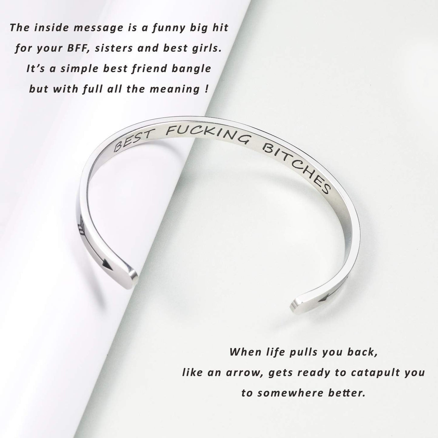 SAM & LORI Personal Bracelets for Teens/Women-Inspirational Jewelry Gifts (Various Designs) for Daughter/Sister/Mom/Friends-Adjustable Bracelet in a Pretty Gift Box