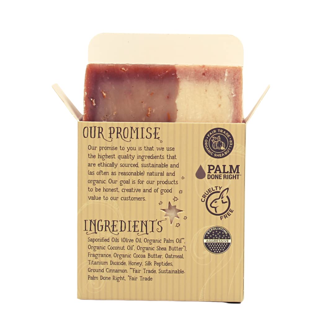 Silk & Honey Soap Bar - Gentle Cleansing for Sensitive Skin, Sweet and Vanilla - 3 Pack Handmade Soap