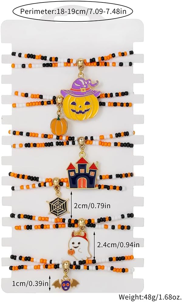 Heishi Surfer Clay Bead Bracelets Set for Women - Preppy Smile Evil Eye Beaded Stretch Bracelets Elastic Layering Friendship Bracelets- Stackable Boho Disc Summer Jewelry Set