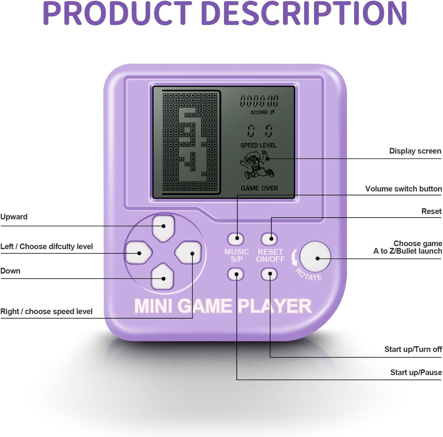 12Pcs Video Game Party Favors for Kids, Mini Game Keychain Arcade Party Favors Birthday Supplies Classroom Prizes for Boys and Girls