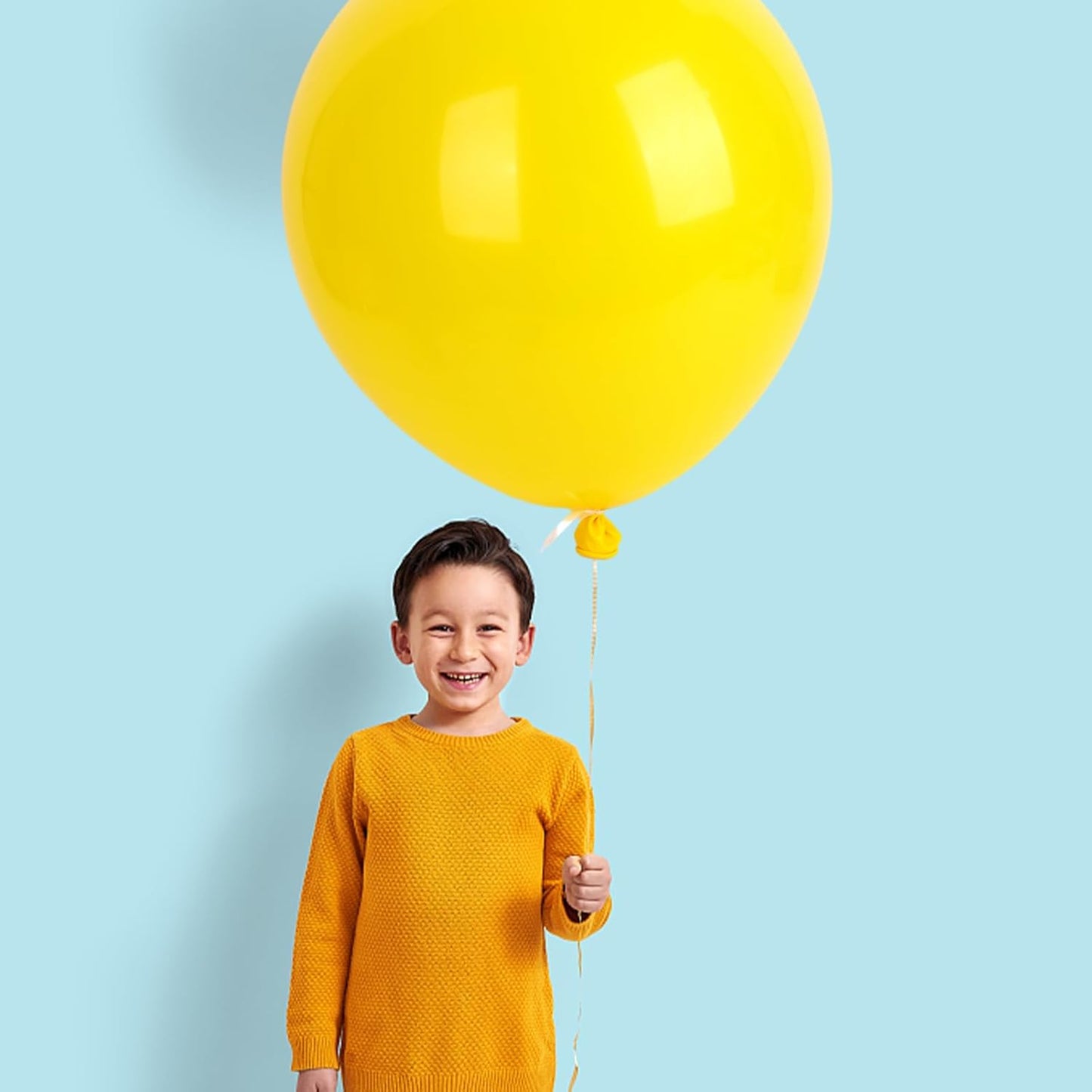 LovesTown 15PCS Party Balloons, 18inch Latex Balloons Garland Arch Kit for Wedding Engagement Graduation Anniversary Party Decor Yellow