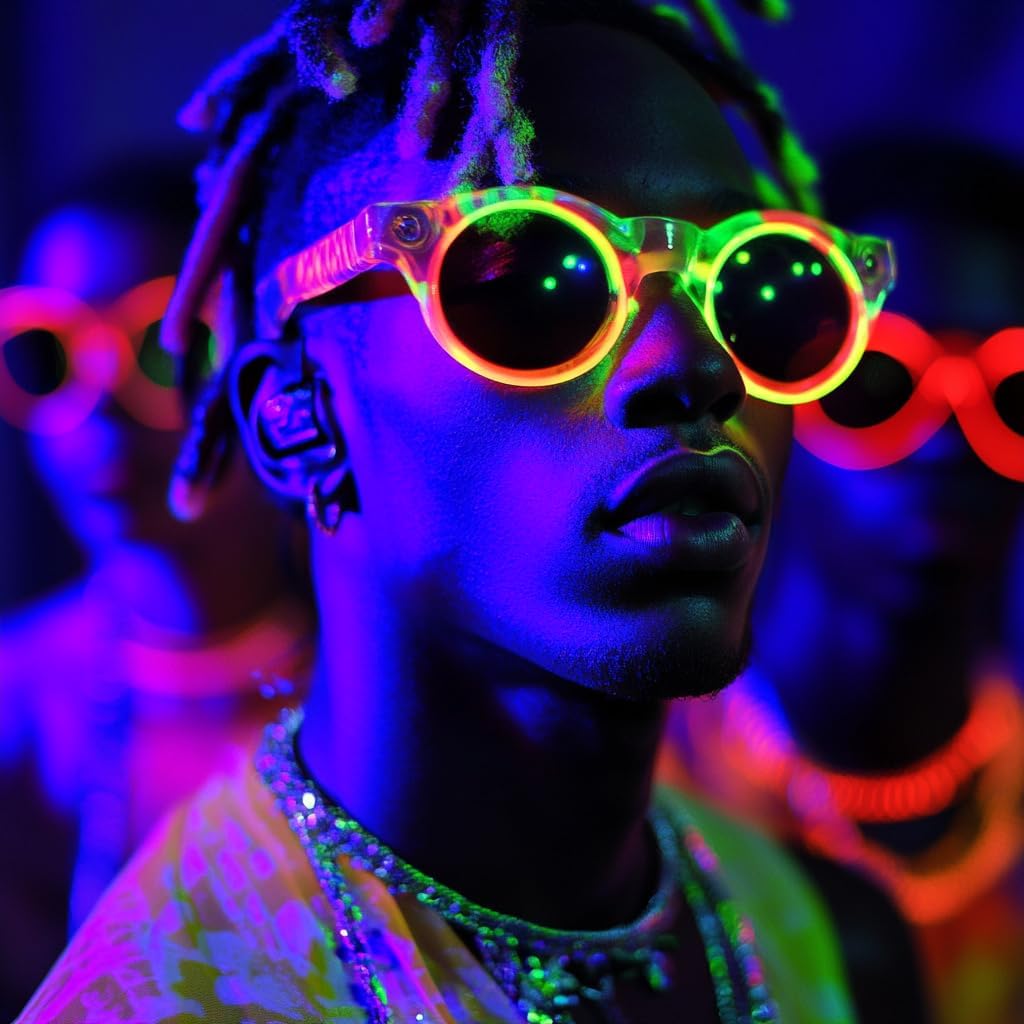 2 Pack 300W LED Black Light,Blacklight Outdoor with Plug, IP66 Waterproof UV Black Lights for Glow Party Large Space, Halloween, Fluorescent Poster, Body Paint