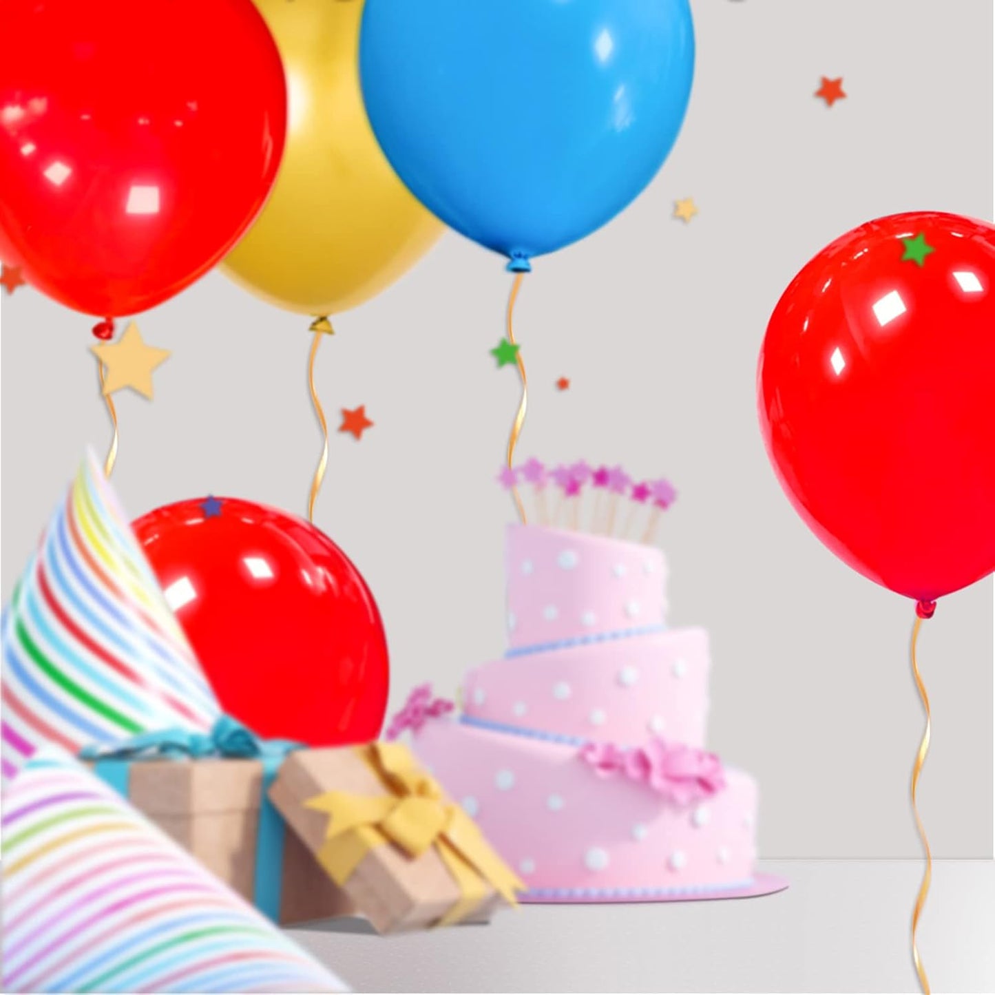 32Pcs Red Big Balloons 18 Inch, Round Large Latex Party Balloons for Birthday Wedding Decorations. (red)