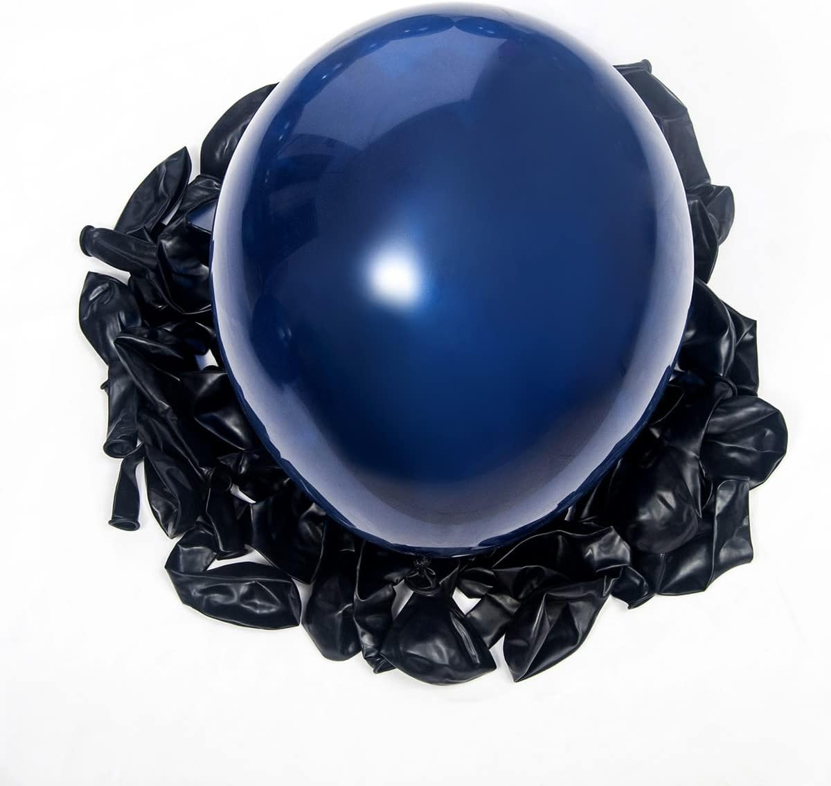 300 Pack Navy Blue Balloons 12 inch Royal Navy Latex Party Balloon Bulk for Various Party Events Decorations
