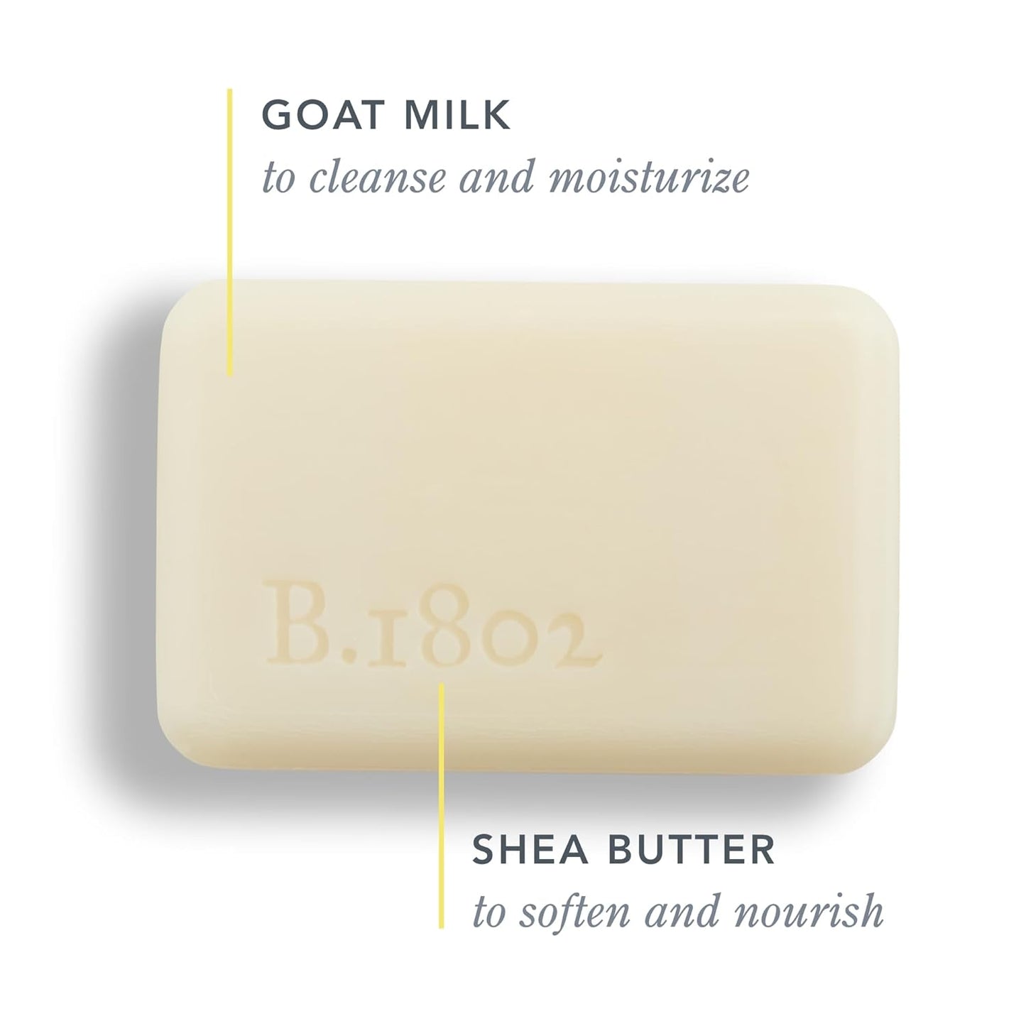 Beekman 1802 Goat Milk Body Soap Bar, Vanilla Absolute - Scented - 3.5 oz - Nourish, Moisturize & Hydrate - 100% Vegetable Soap with Lactic Acid - Cruelty Free - Packaging May Vary
