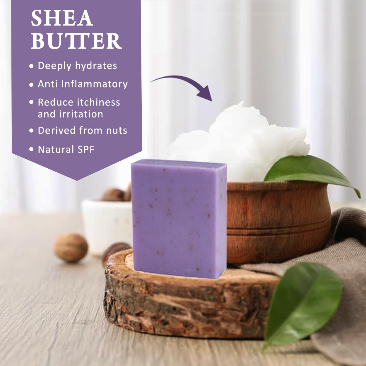 Simple Scents Australia Lavender with Flowers Scented Natural Soap Bars (12 Bars), 3.5oz Moisturizing French Triple Milled Soap Bars Enriched with Shea Butter - Pure Plant Oil Bath & Body Bars