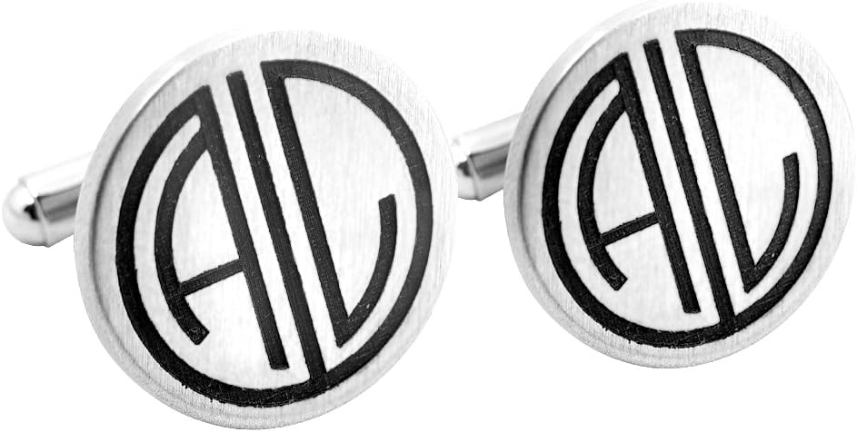 MUEEU Father of the Bride Cufflink Engraved I Will Always Be Your Little Girl Dad Father Tie Bar